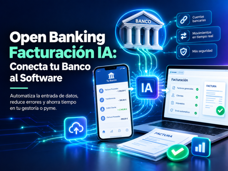Open Banking Facturación IA: Conecta tu Banco al Software