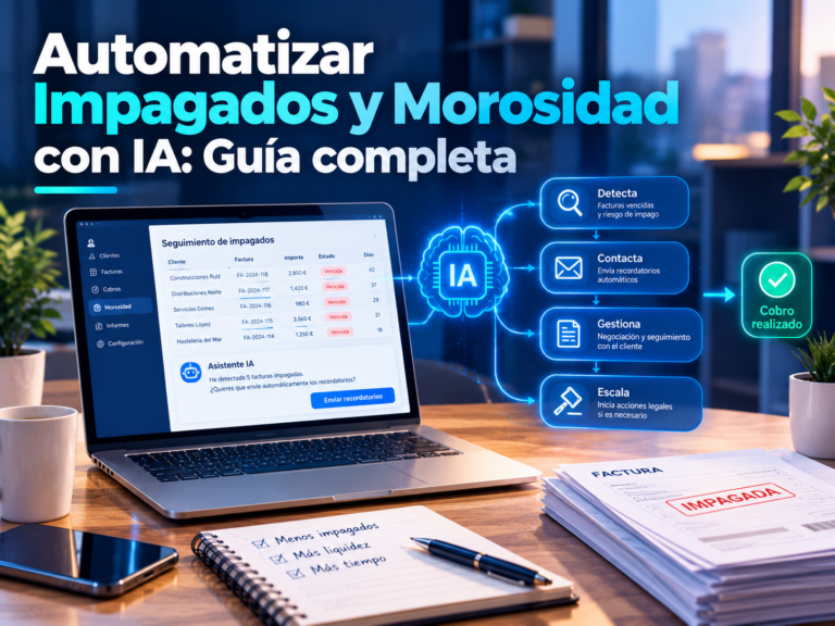 Automatizar Impagados y Morosidad con IA: Guía completa