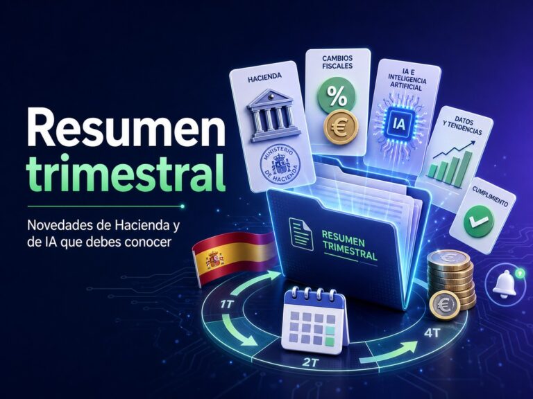 Resumen trimestral: novedades de Hacienda y de IA que debes conocer (previsión Q4 2026)
